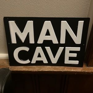 Man Cave sign